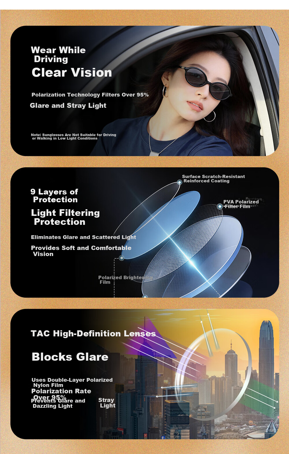 CAXMAN Celebrity Style Retro Oval Small Frame Nerd Style Sunglasses for Men and Women Suitable for Square and Round Faces 7