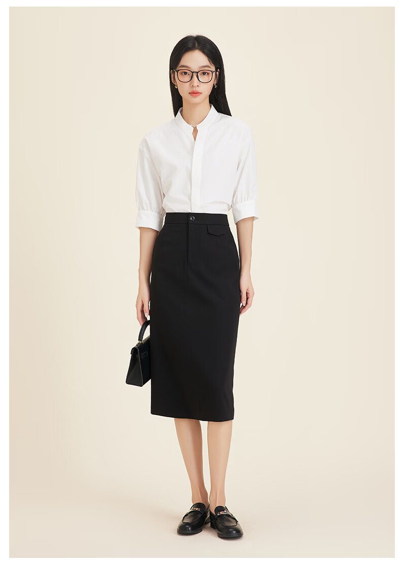 Dajiasi Women's White Short Sleeve Shirt Formal 2026 Summer New Interview Workplace Commuting Elegant Professional White Shirt 13