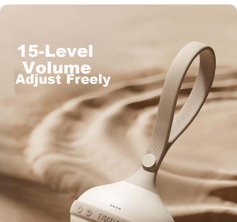 EVOCELER UK Baby Soothing Sleep Device 0-6 Months Portable White Noise Machine Sleep Aid Music Sleeper 15