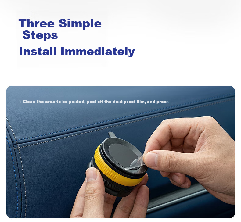 Goodyear Car Magnetic Phone Holder Vacuum Suction Cup Universal Dashboard Mount Black 19