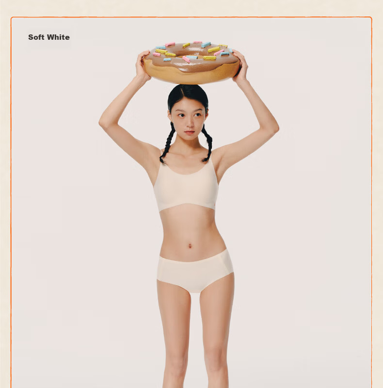 NEIWAI Orange Label Disney Zootopia Collaboration Cloud Wireless Bra Set Fixed Cup Gift 17