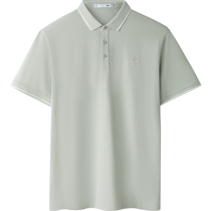 HLA Heilan Home Men's Short Sleeve Polo Shirt 26 Year of the Horse Cool Moisture-Wicking Summer Tee