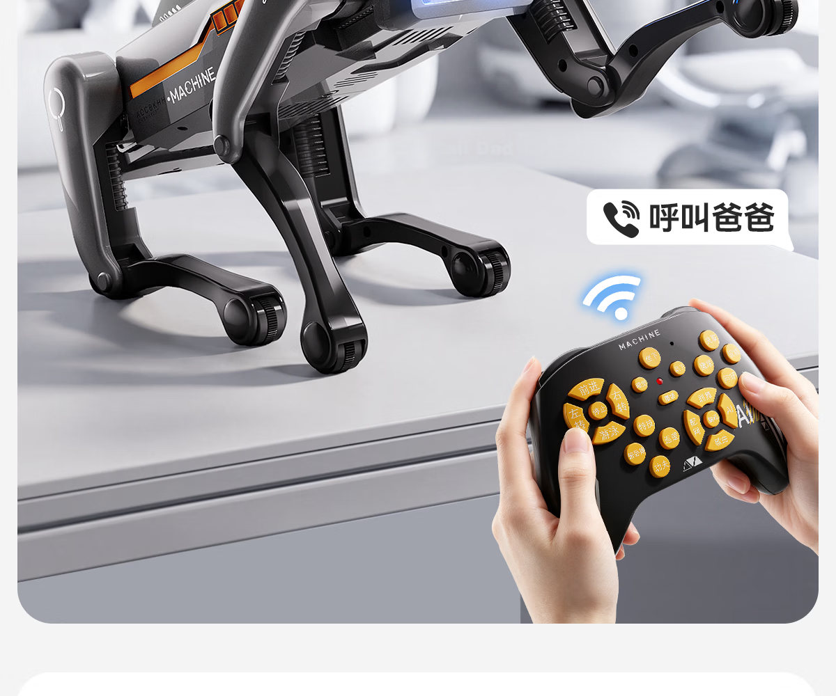 Xinger DeepSeek Smart Robot Dog AI Children's Toy Robot Remote Control Car Birthday Gift for Boys and Girls 3