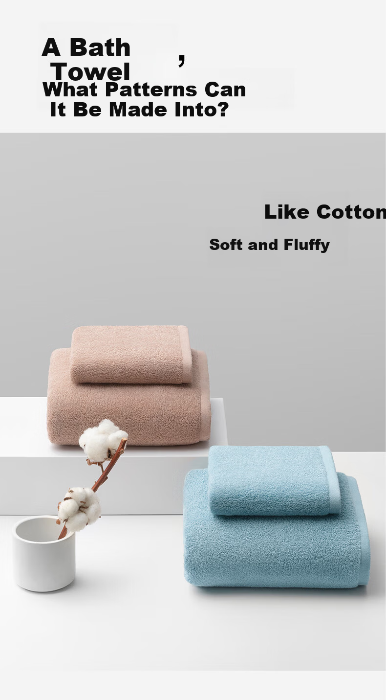 Zui Shenghuo Pure Cotton Large Bath Towel Xinjiang Long-Staple Cotton Adult Soft Absorbent Quick-Dry Unisex Bath Towel Khaki Sports 2
