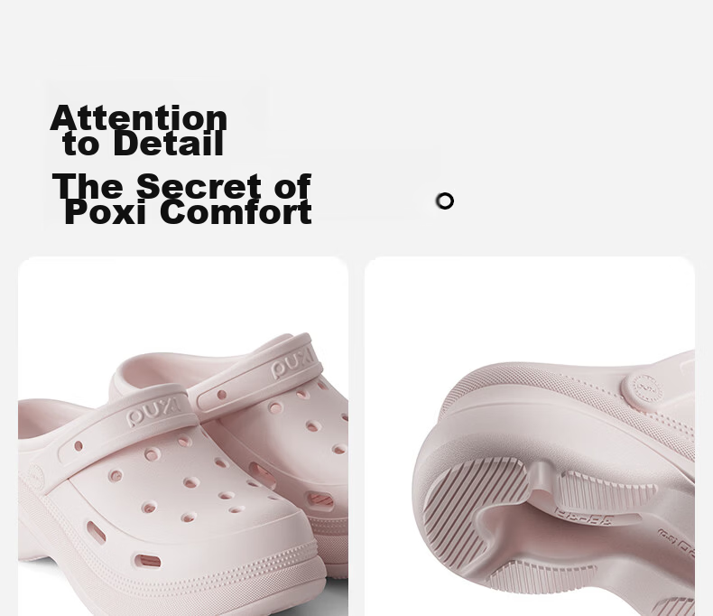 Puxi Dieyuan Women's Hollow Thick-Soled Height-Increasing Soft-Feel Sandals 2026 New Beach Slippers for Women 18
