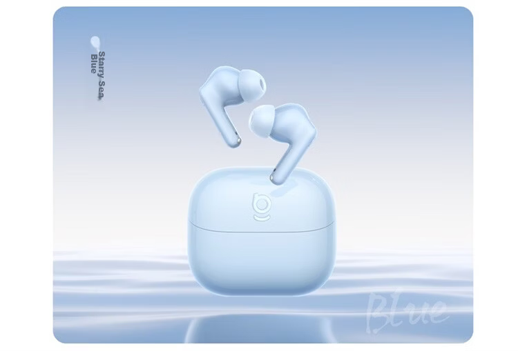 Baseus M4s In-Ear Noise Cancelling AI Bluetooth Earphones Wireless -55dB Adaptive In-Ear Noise Cancellation Coaxial Dual Drivers Compatible with Apple Huawei Honor OPPO Phones 60