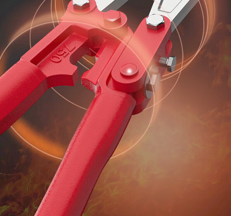 DELIXI ELECTRIC Industrial Grade Rebar Cutter Heavy-Duty Wire Cutter Iron Wire Pliers 8-Inch 6