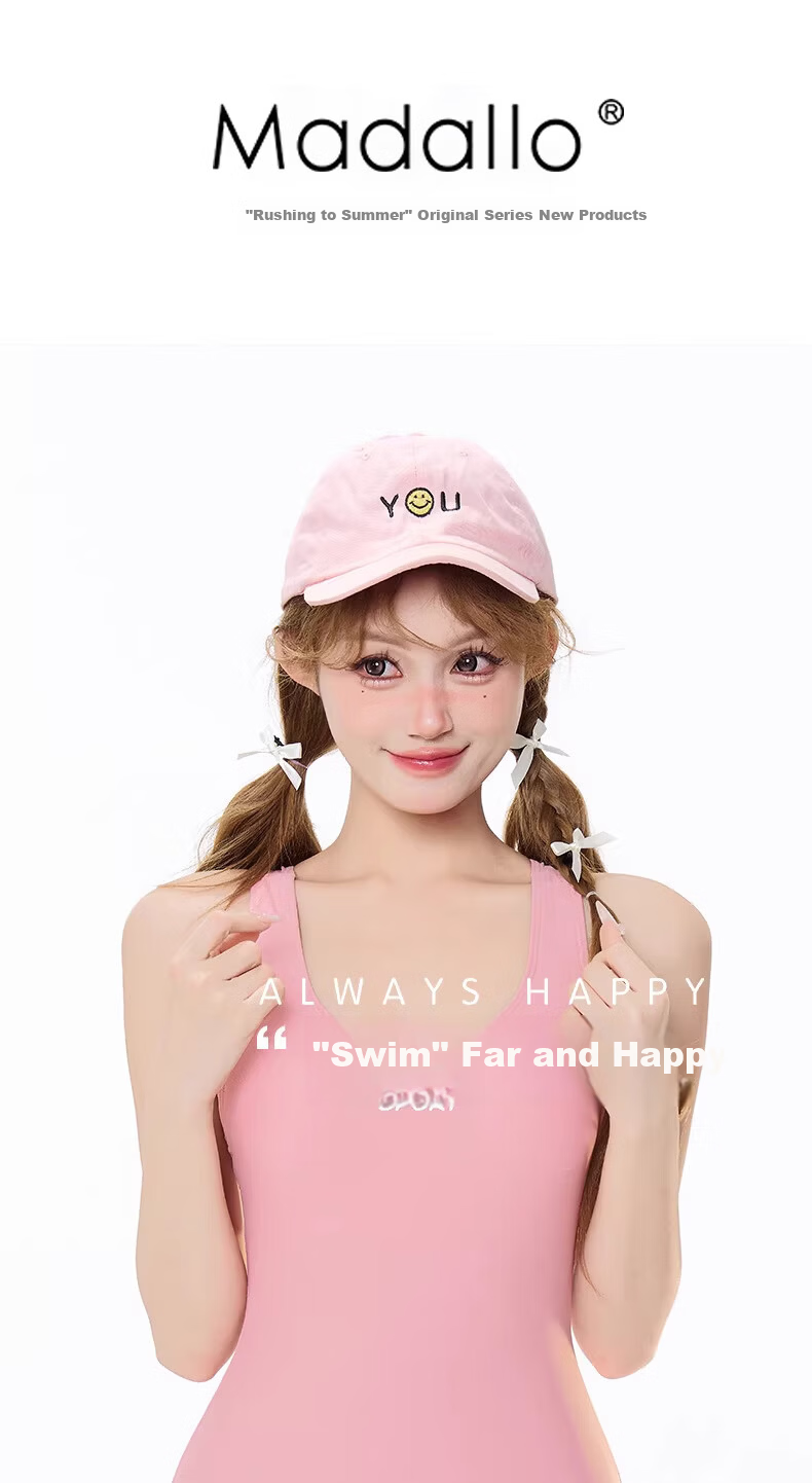 Modal Women's Competitive Professional Swimming Suit 2026 New Girls' One-Piece Square Leg Swimsuit 1