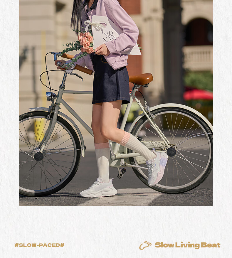 361° Yunshu Summer Mesh Breathable Sports Casual Shoes Soft Sole Commuter Dad Shoes Women 682616704-1 5