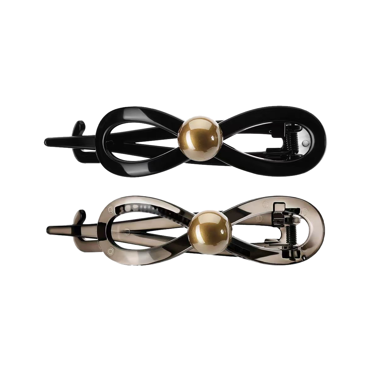 CHIMERA 2-Piece Bow Hair Clip Set Lazy Hair Styling Tool Twist Hairpin Hair Clip for Women Birthday Gift