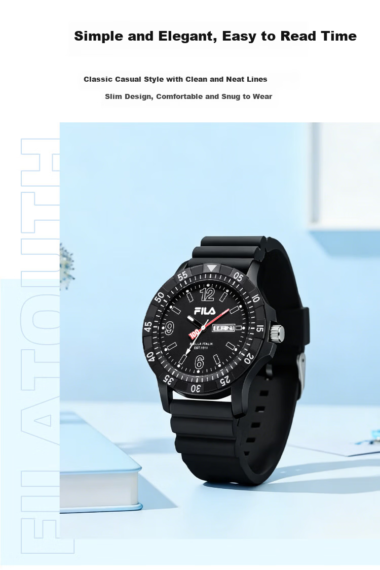 FILA Student Watch Exam Special Watch for Middle and High School Students Unisex Kids Sports Watch 6909-001 4