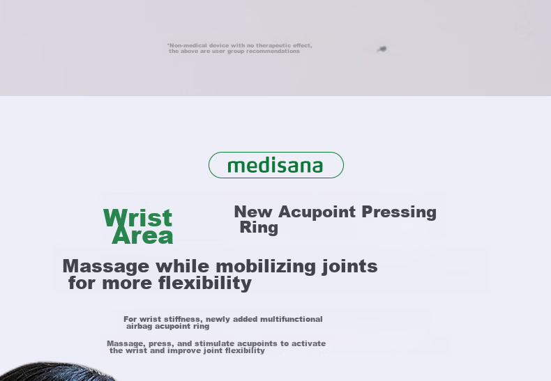 MEDISANA German Hand Massager with Heat Therapy for Fingers, Joints, Wrist, Tendon Sheath Massage, Palm Kneading And Warming, Practical Gift for Mother, Boyfriend, Girlfriend, Father's Day 16