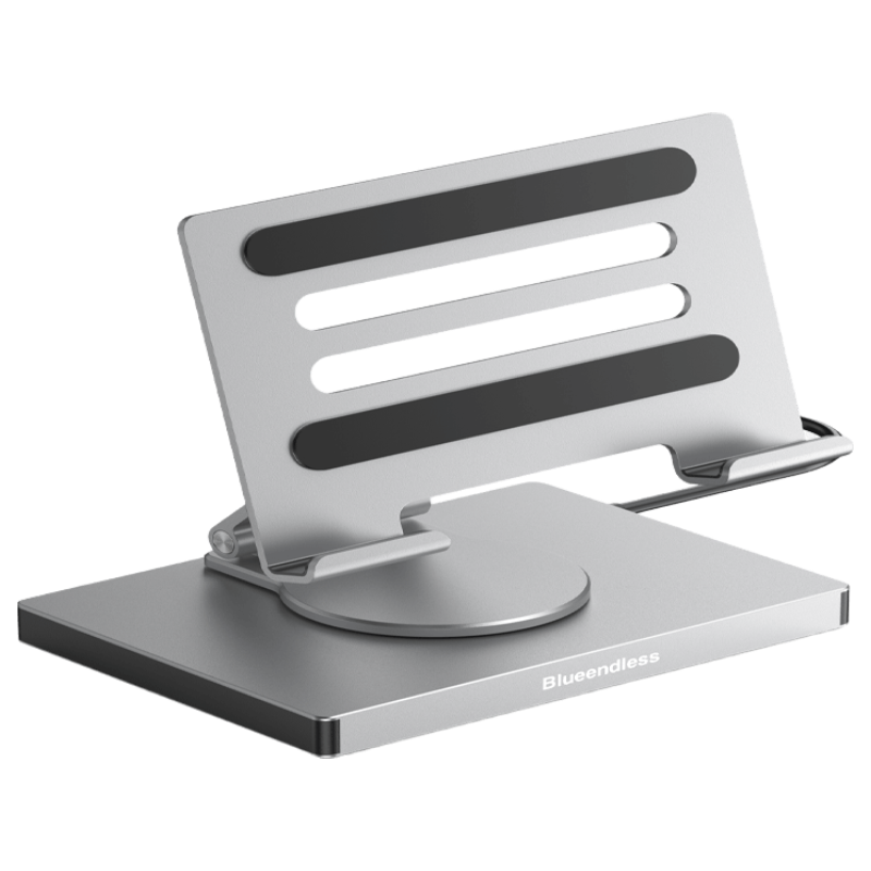 Lanshuo Type-C Vertical Tablet Docking Station USB 3.0 Desktop Hub Audio/HDMI High-Definition Converter Aluminum Alloy