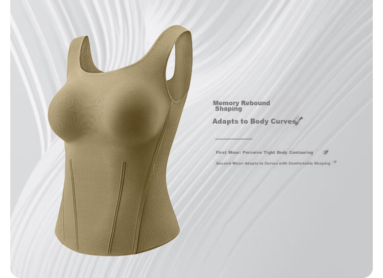 Beneunder 5D Vest Strap Bra Women's Inner Wear Outer Wear Spring Summer Back Shaping Yoga Black S 12