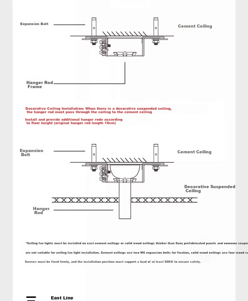 AUX Ceiling Fan Light Integrated Inverter High Wind Quiet Fan Lamp Living Room Ceiling Light 30