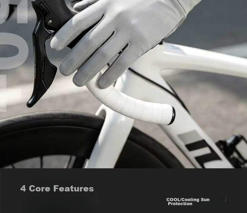RED DRAGONFLY Unisex Summer Sunscreen Cycling Gloves Thin Breathable Non-Slip Outdoor Sports Delivery Gloves 2