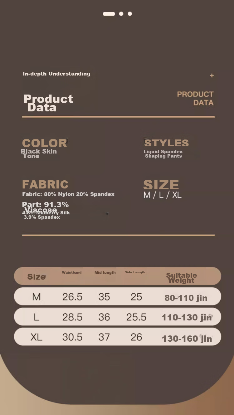 Langsha High Waist Tummy Control Women's Shaping Pants Strong Hip Lift Waist Slimming Postpartum Body Shaper Seamless Liquid Sculpting Pants 15