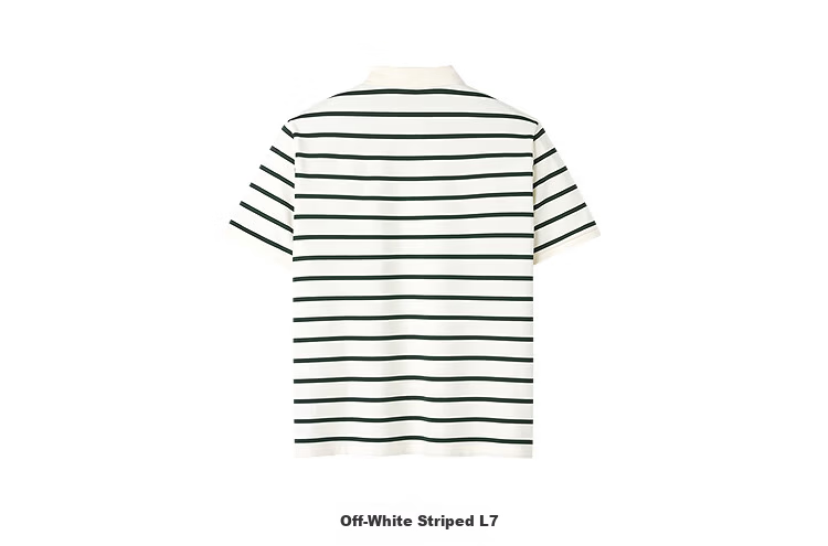 HLA Short-Sleeve Polo Shirt for Men, 2026 Year of The Horse, Turn-Down Collar, Striped Short T-Shirt for Men, Summer Wear 7
