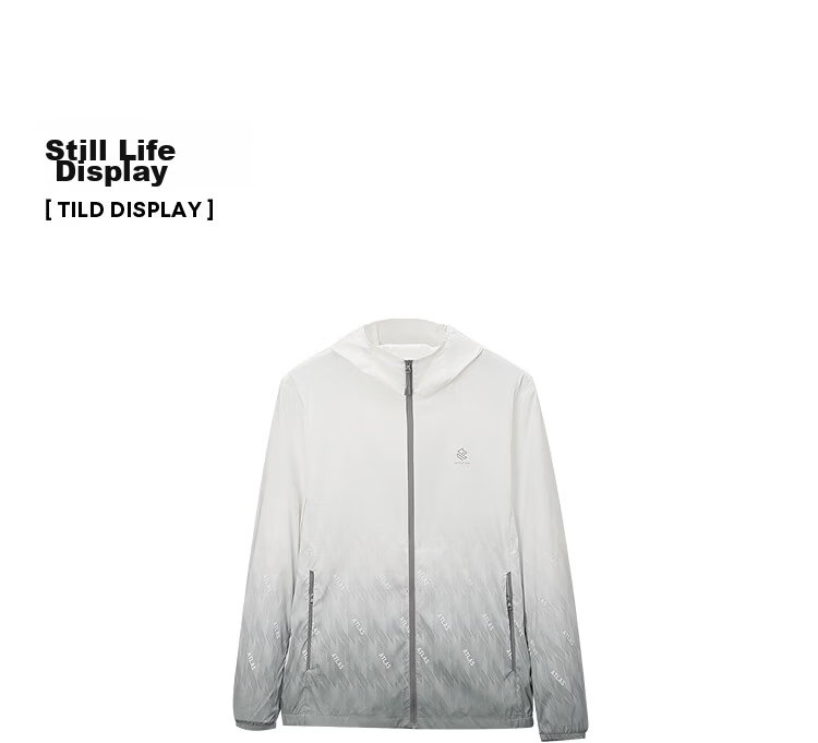 HLA Hailan Home Men's Jacket 26 Hooded Gradient Sleeve Lightweight Sun Protection Portable Summer Coat 12