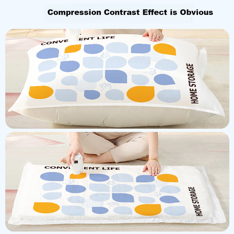 Bonny Home Vacuum Compression Storage Bags Thickened Household Quilt Down Jacket Clothes Cotton Quilt Organizer Bags