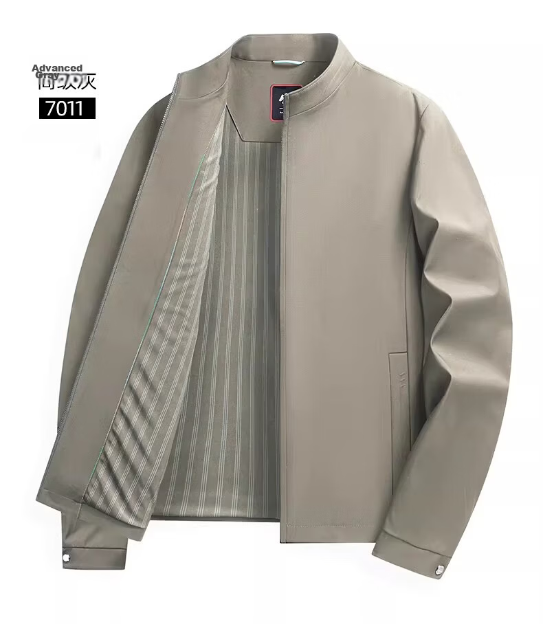 Romon Three-Proof Executive Jacket Men Spring High-End New Lapel Coat Business Official Cadet Jacket Men 34