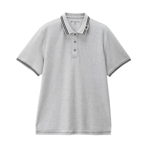 Giordano 2026 Summer New Black Technology Cooling Sun Protection Embroidered Collar Short Sleeve Polo Shirt Men 13016331