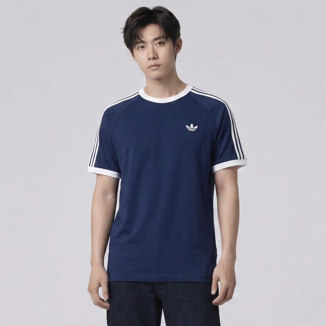 Adidas Originals Men's SS Tee M Short Sleeve T-Shirt KT7763 Dark Indigo S