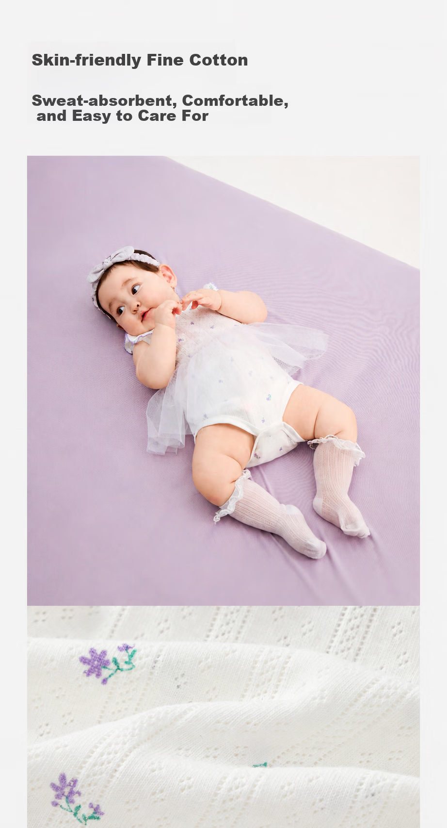 Balabala【balaOne】Baby Romper Infant Girls Triangle Bodysuit 2026 Cute Stylish Adorable 4