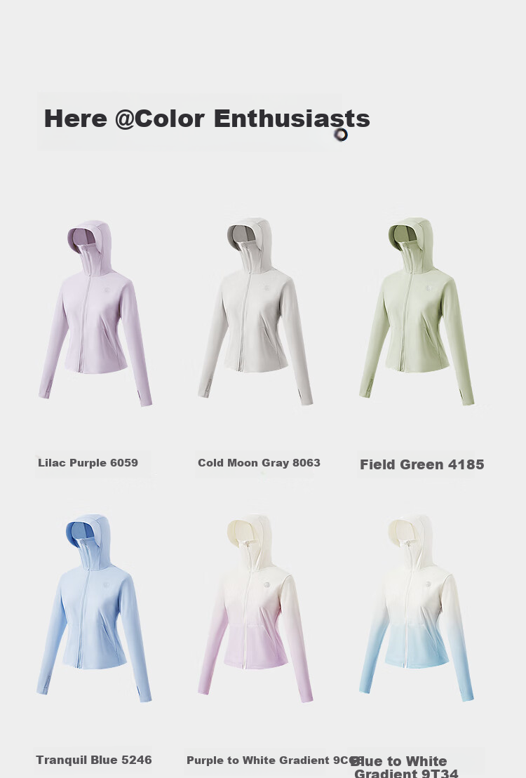 BOSIDENG Summer Women's National Standard Original Yarn Sun Protection UPF100+ Anti-UV Lightweight Outdoor Travel Jacket 14