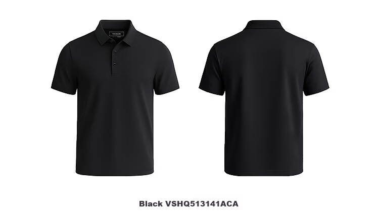 YOUNGOR Summer Men's Short Sleeve Polo Shirt Sunscreen Business Casual Outdoor Stretch Loose Fit Collared T-Shirt 513141F 29