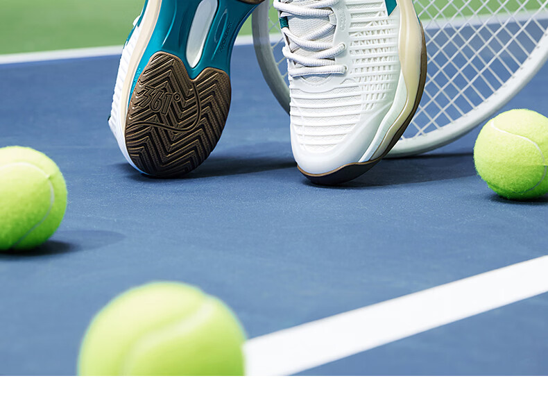 361° Stable Grip Tennis Shoes Men Summer Breathable Badminton Shoes Women Sports Non-Slip Wear-Resistant Couple 672634401-12 37