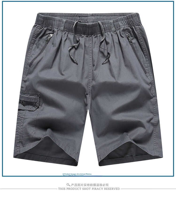 TUCANO Men's Summer Cotton Comfortable Camouflage Cargo Sports Casual Fashion Shorts Black Blue L 13