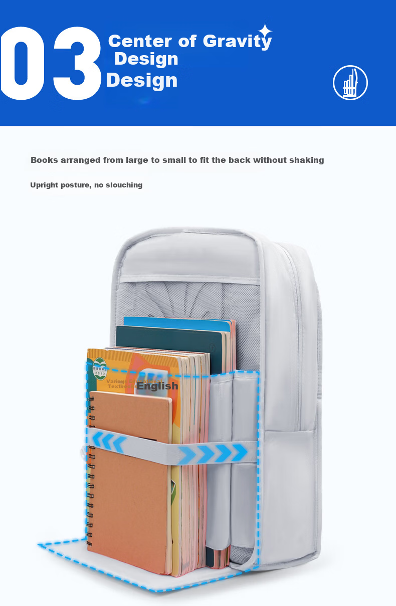 DR·KONG Primary School Backpack for Grades 1-3, Ergonomic Spine Protection, Large Capacity Lightweight Kids Shoulder Bag, New Children's Gift Backpack 20