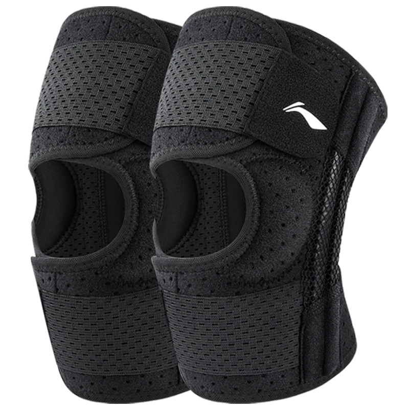 LI-NING Summer Thin Knee Brace Meniscus Injury Sports Protective Joint Knee Support for Men and Women Hiking Basketball Running Walking