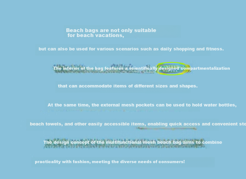Kelorock Large Capacity Compartmentalized Portable Swimming Bag Toiletry Storage Bag Bathroom Beach Outdoor Camping Bag 2