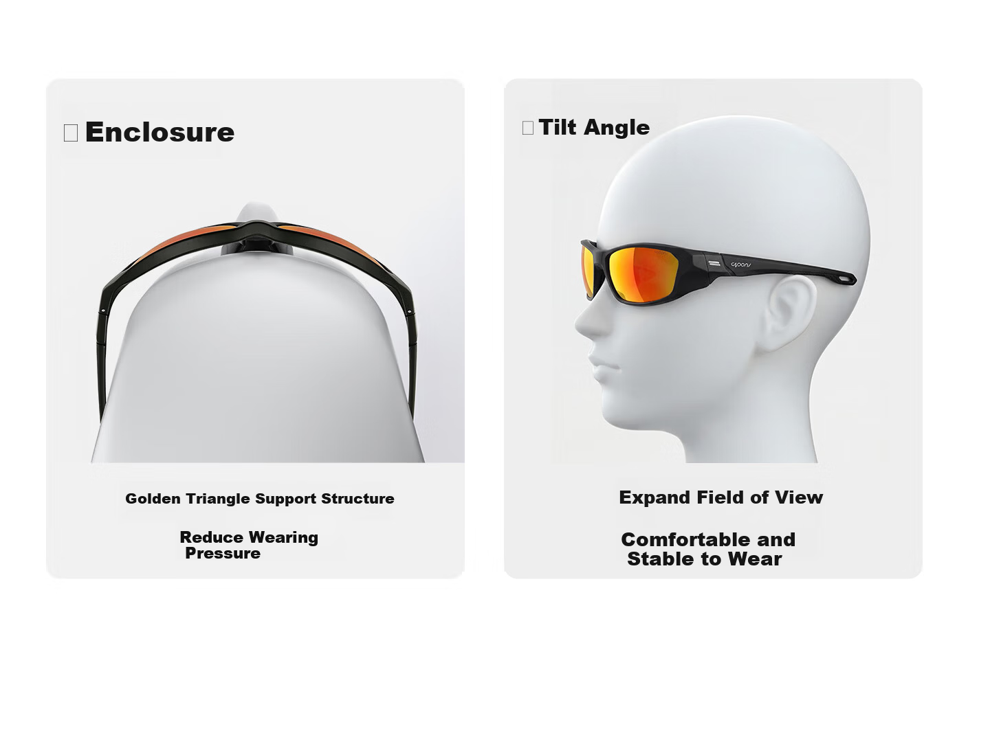 CAPONI Polarized Running Sunglasses Marathon Photochromic Anti-Glare Outdoor Sports UV Protection Cycling Mountaineering Sunglasses 22