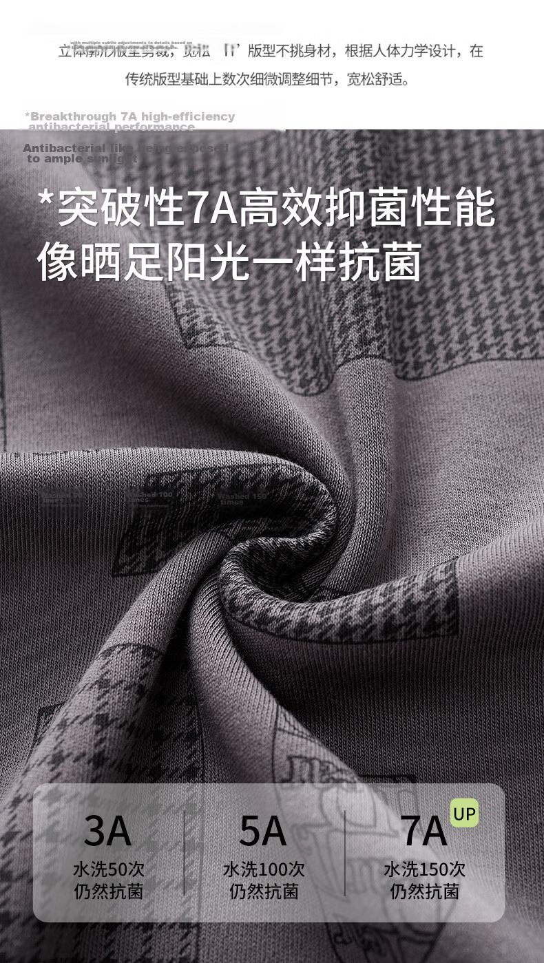 Hengyuanxiang 100% Cotton Men's Pajamas Polo Collar Cardigan Antibacterial Mite-Resistant Short Sleeve Long Pants Summer Casual Homewear Suitable for Outdoors 5
