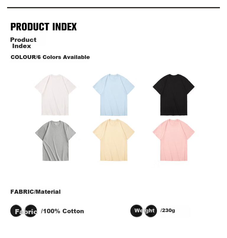 MiiOW Heavyweight T-Shirt Summer Solid White Short Sleeve Unisex Trendy INS Pure Cotton Loose Japanese Style Base Shirt 230g 3
