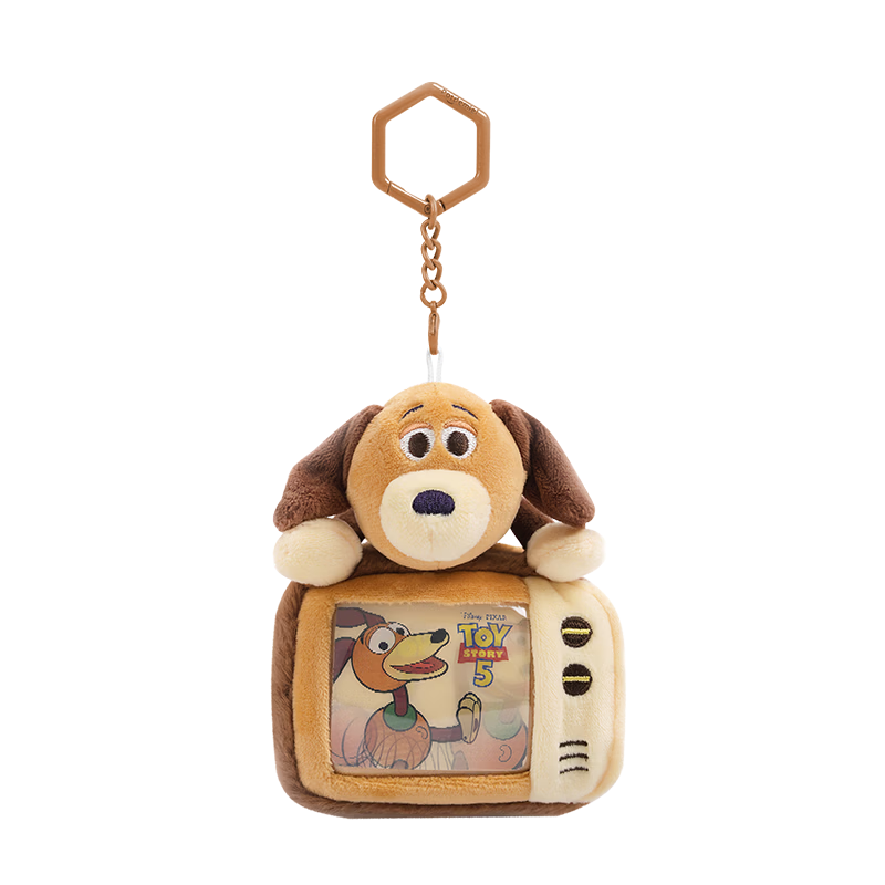 Disney Toy Story 5 Slinky Dog Plush Keychain Backpack Accessory Birthday Gift for Girls