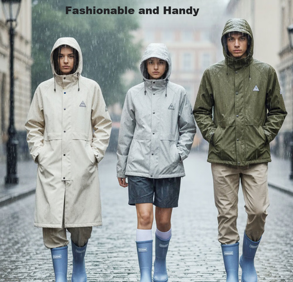 Paul Frank Women's Fashion Rain Boots Camping Outdoor Waterproof Non-Slip Rubber Shoes Blue Drawstring Style Size 40 13