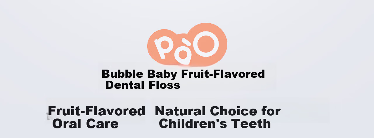 Bubble Baby Natural Fruit Flavor Children's Dental Floss Picks Single Portable Individually Packaged Ultra-fine Dental Floss Picks Dental Floss Box Toothpicks 4