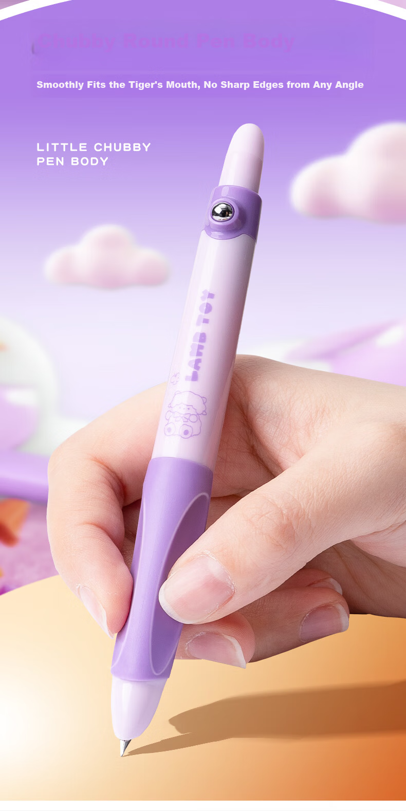 Ichimaru Ka Relief Fountain Pen Click Type for 3rd Grade Elementary Students with Replaceable Ink Cartridges Posture Correction Writing Pen Beginner Fountain Pen 1 Pen + 4 Ink Cartridges KBX-6344D Sof 9