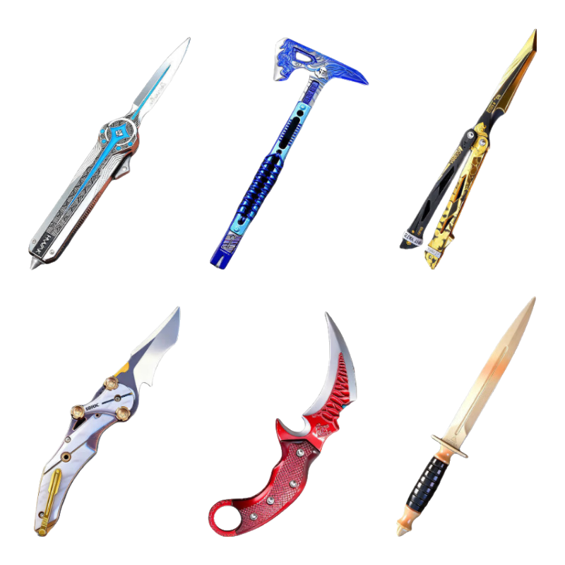 Delta Operation Game Merchandise Dark Star Polaris Yingfeng Weapon Model Knife Skin Children's Toy for Boys on June 1st