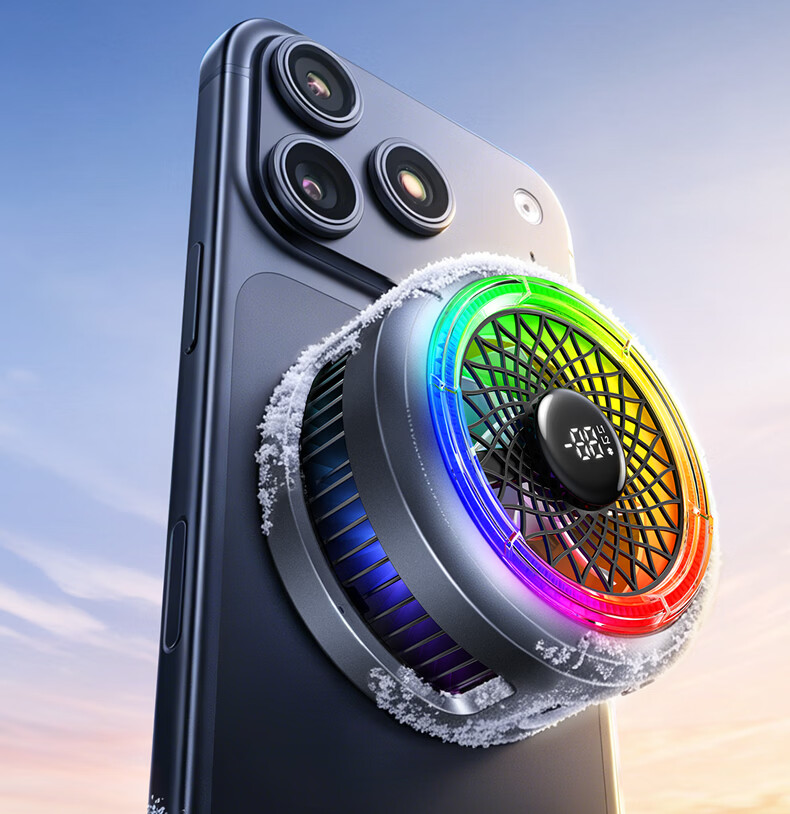 UGREEN Magnetic Mobile Phone Cooler Clip Semiconductor Cooling Low Noise for Apple Android Huawei Xiaomi iPad Tablet Gaming Live Streaming 3