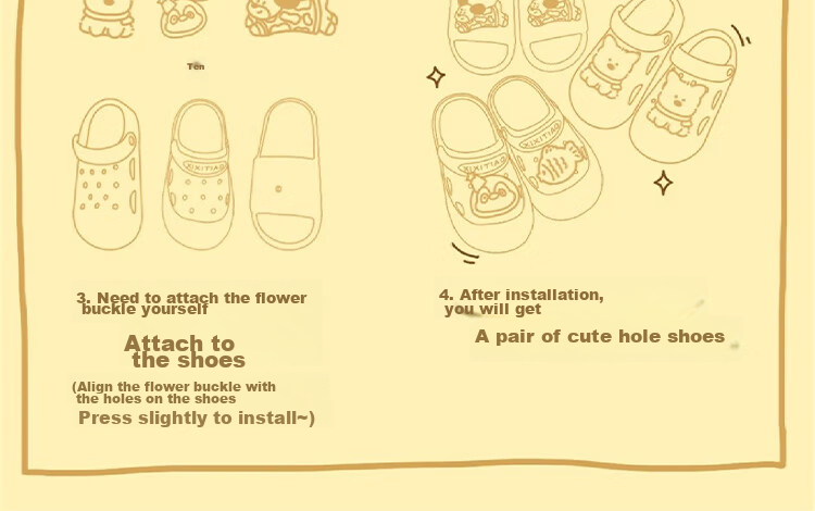 AILAIJIA Hello Kitty Thick Sole Height Increasing Cute Girls Holey Shoes White 40-41 18