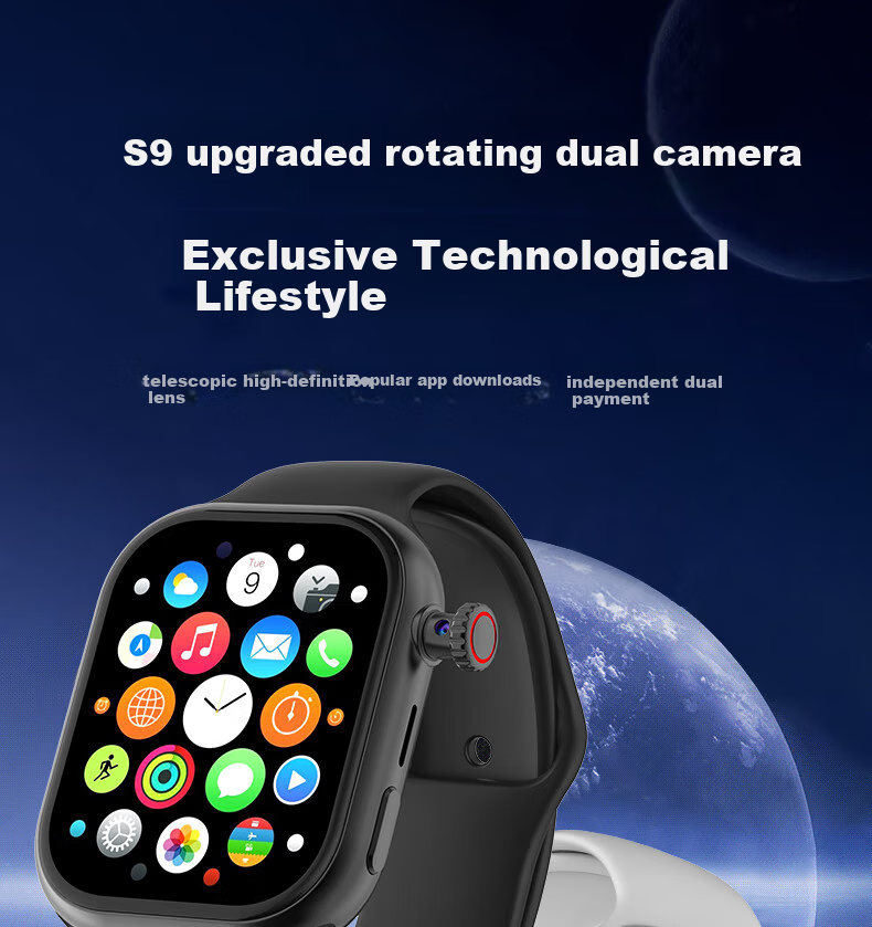 HUWXEAXI Hot Selling New Children's 5G Video Call Phone Watch with Positioning and Eye Protection for Ages 6-18, Elementary to High School Students 18