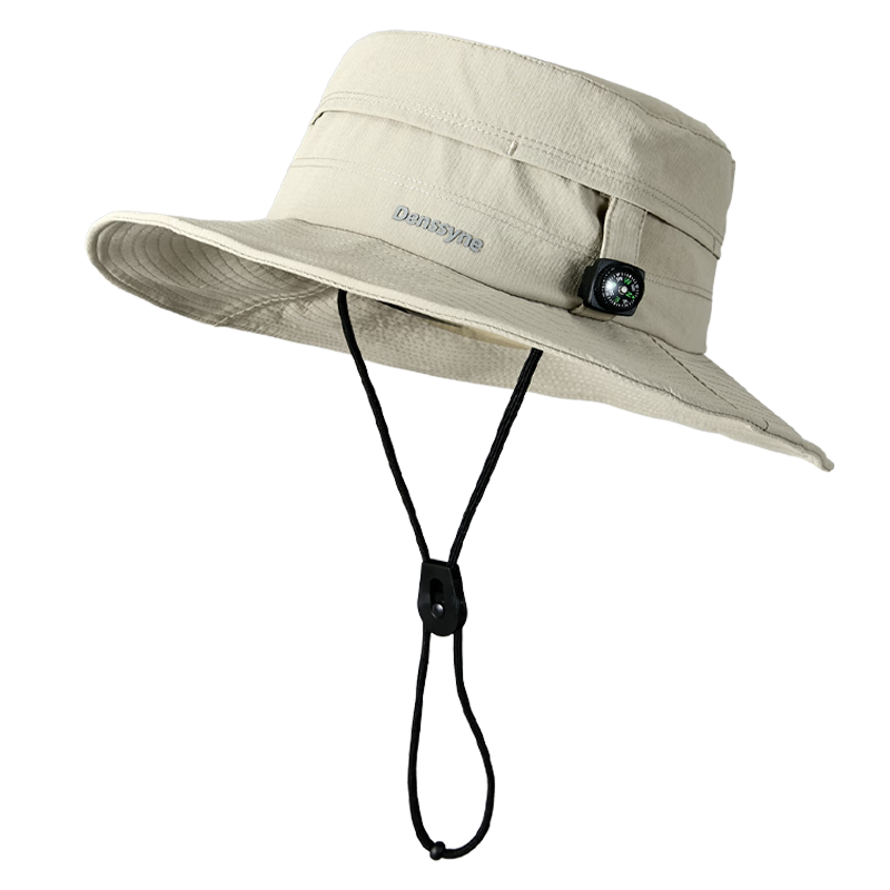Desina Men's Summer Sun Protection Hat UV Protection Fishing Bucket Hat Outdoor Mountaineering Cap