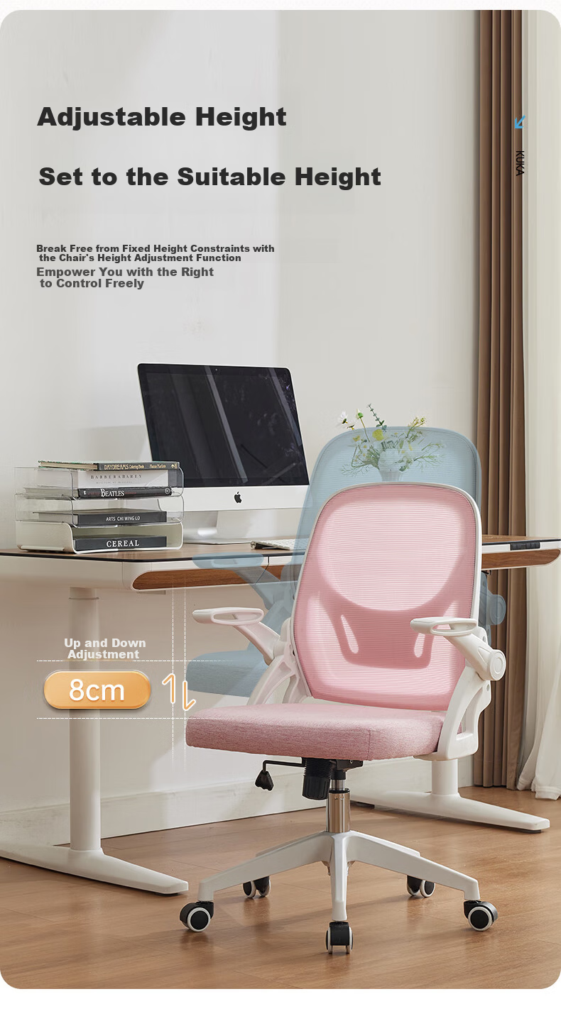 Kuka Home F05 Computer Chair Ergonomic Office Chair for Home Long Sitting Student Study Desk Chair Gaming Chair 12