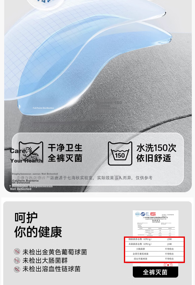 Qihaiqiu Disposable Men's Underwear 8-Pack Sterilized Travel White Boxer Briefs Large Size 2XL Daily Wash-Free Shorts 5