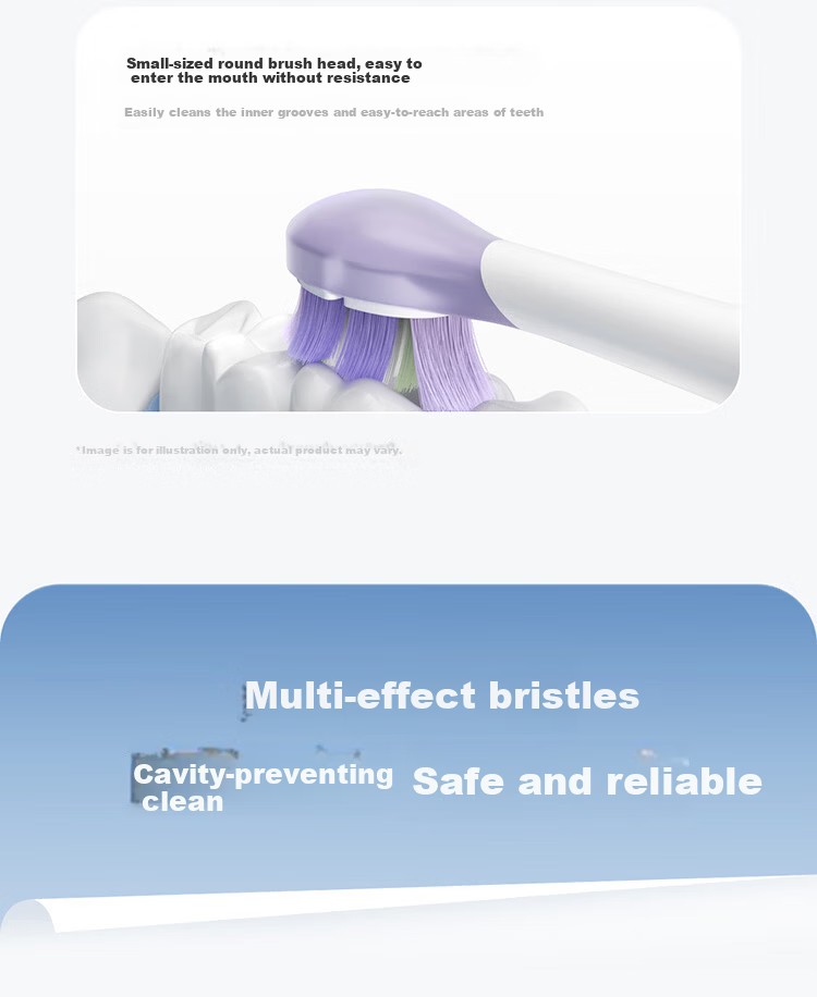 Mijia Kids Shock-Absorbing Cleaning Brush Head Price Guarantee 618 5